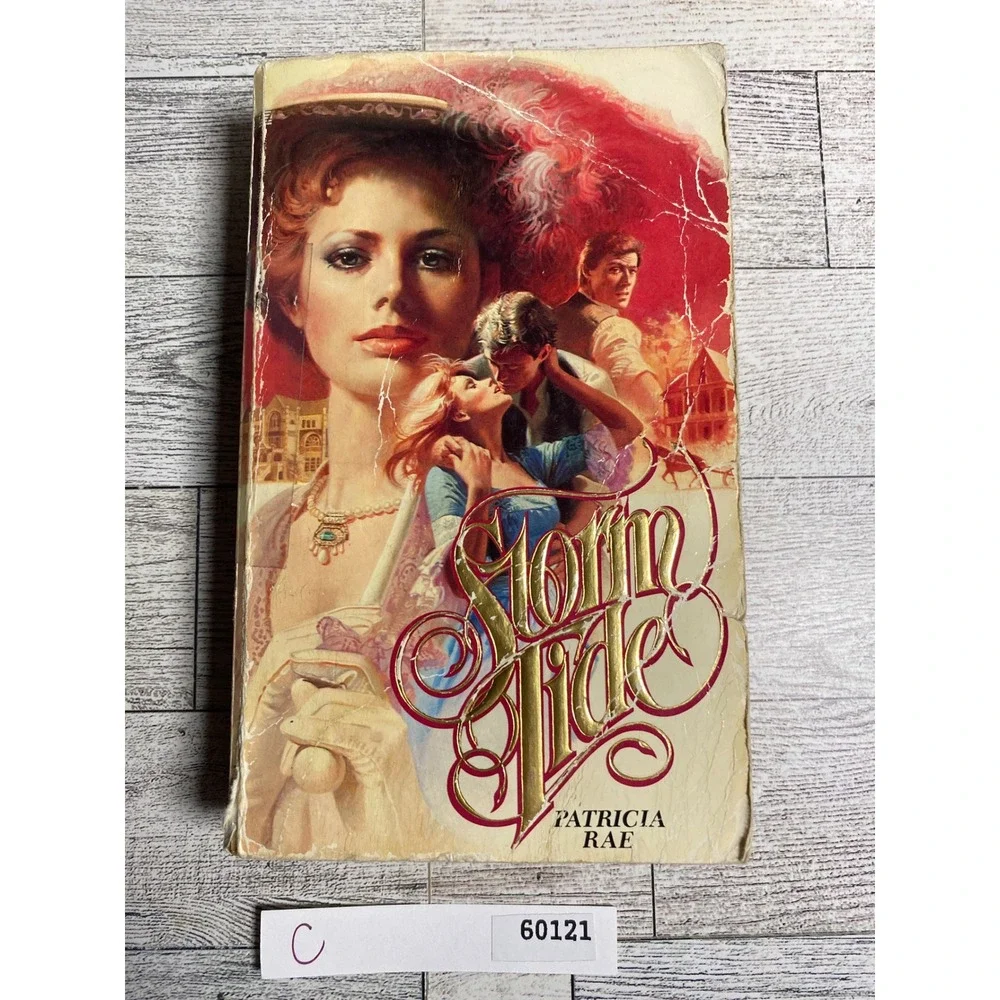 Storm Tide by Patricia Rae Zebra Books Historical Romance Paperback Novel‎ 1983
